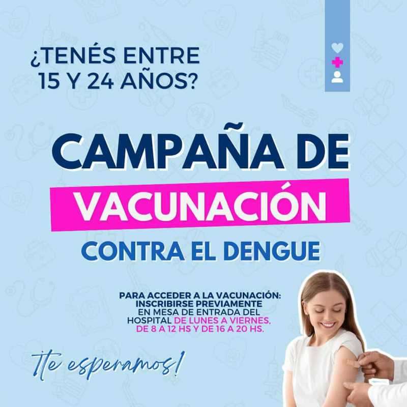 Vacunación contra el dengue