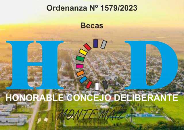 Ordenanza 1579/2023 - Becas