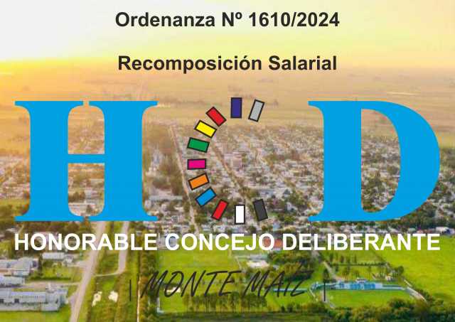 Ordenanza 1610/2024 - Recomposición Salarial
